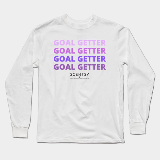 scentsy goal getter motivation quotes Long Sleeve T-Shirt by scentsySMELL